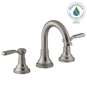 Worth 8 in. Widespread 2-Handle Bathroom Faucet in Vibrant Brushed Nickel