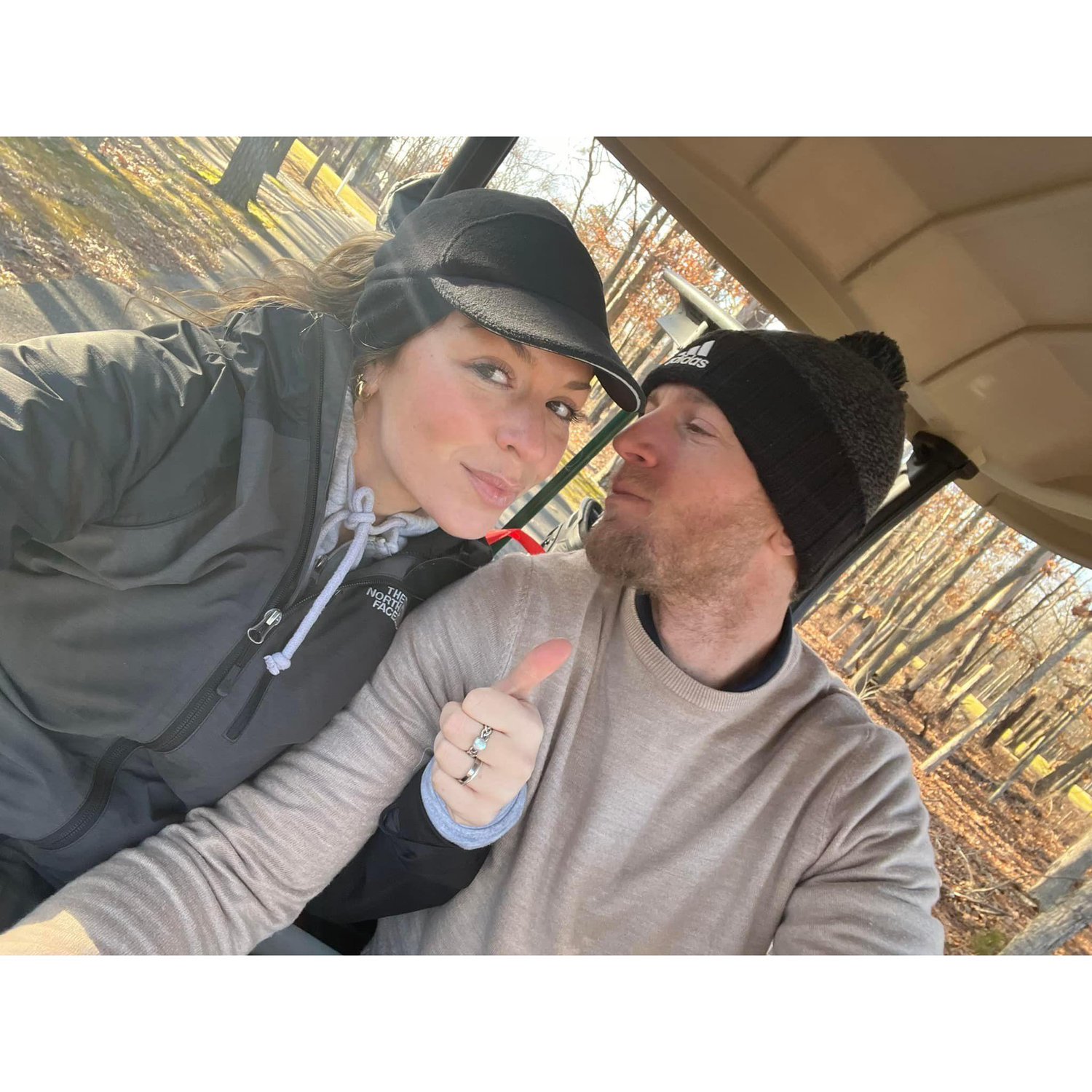 Golf. No matter the weather!