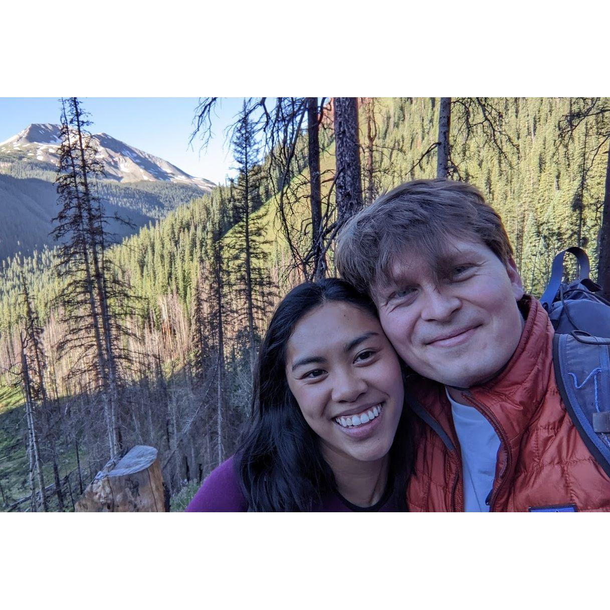 Hiking in Ouray, Colorado