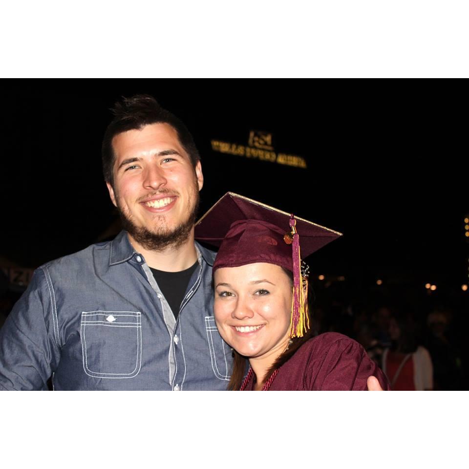 When Kellie graduated ASU!