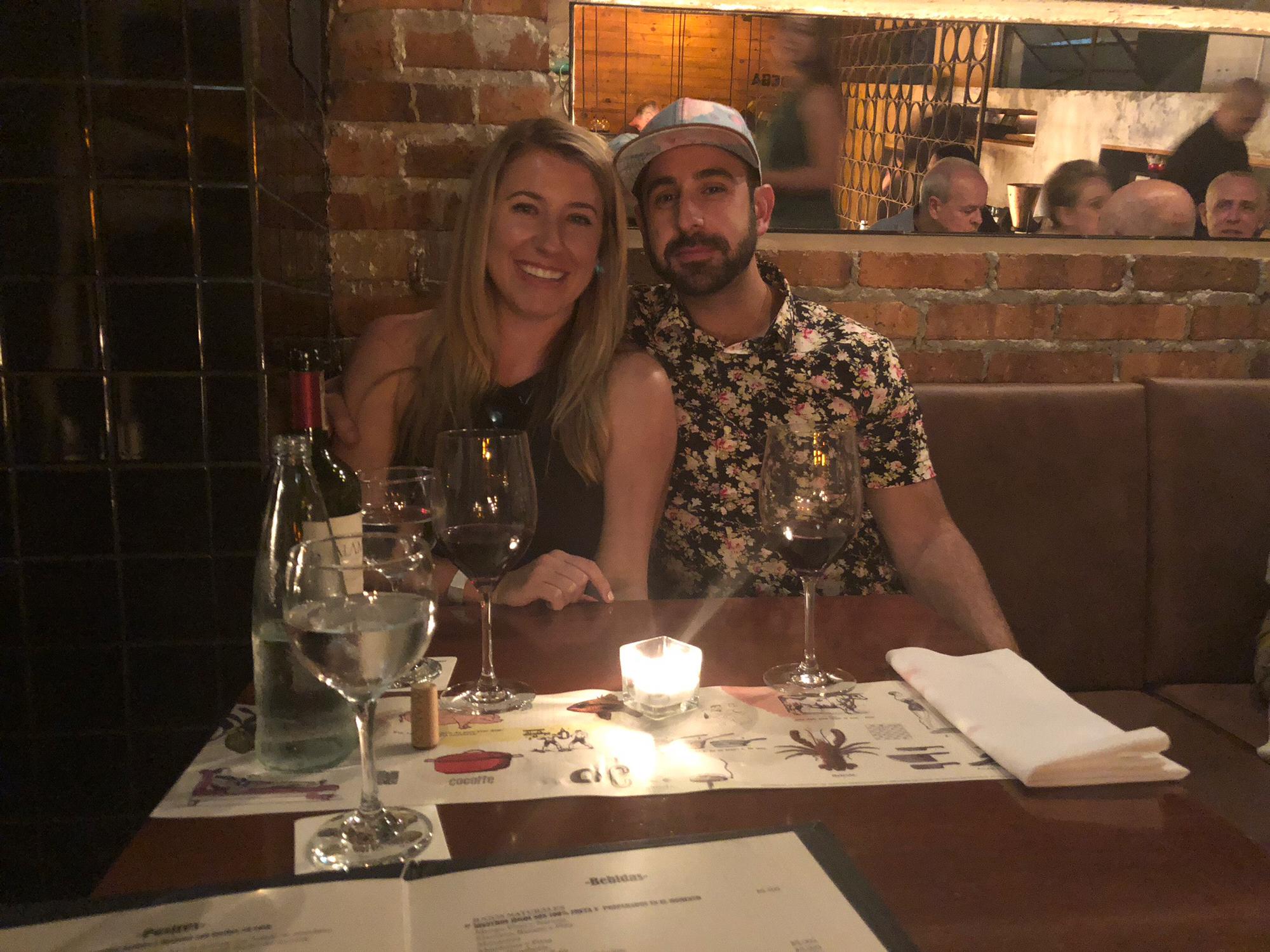 Our first trip together! Columbia 2018 - still the best dinner we've ever had.