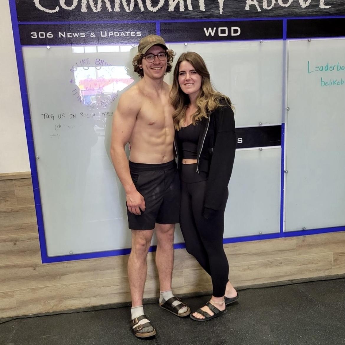 Brett’s CrossFit competition in Saskatoon. June 2022