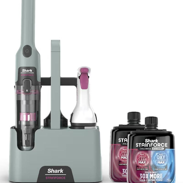 Shark® StainForce™ Cordless Spot & Stain Cleaner with Refill Cartridges