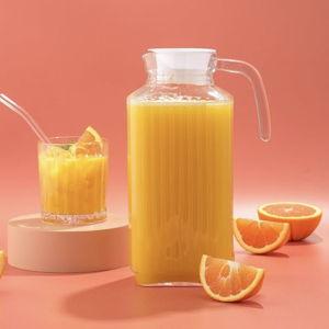 JoyJolt 60oz Glass Pitcher with Lid