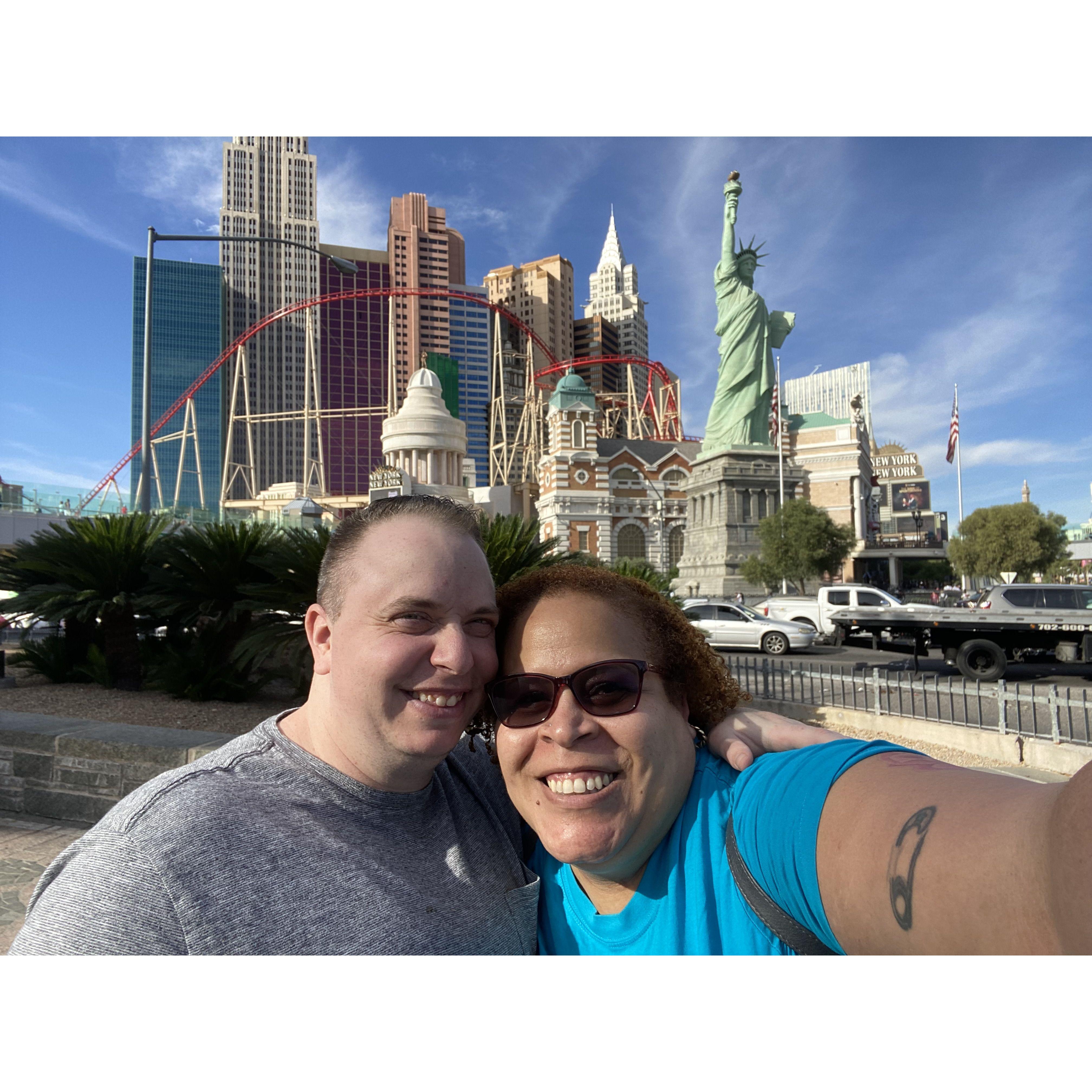 We first met at New York, New York.  This hotel will always be special to us.