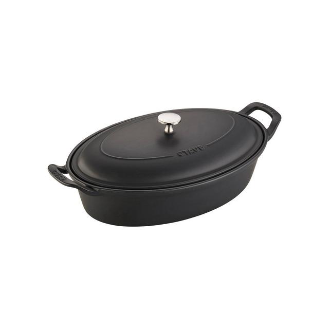 Staub Ceramics 14" Oval Covered Baking Dish