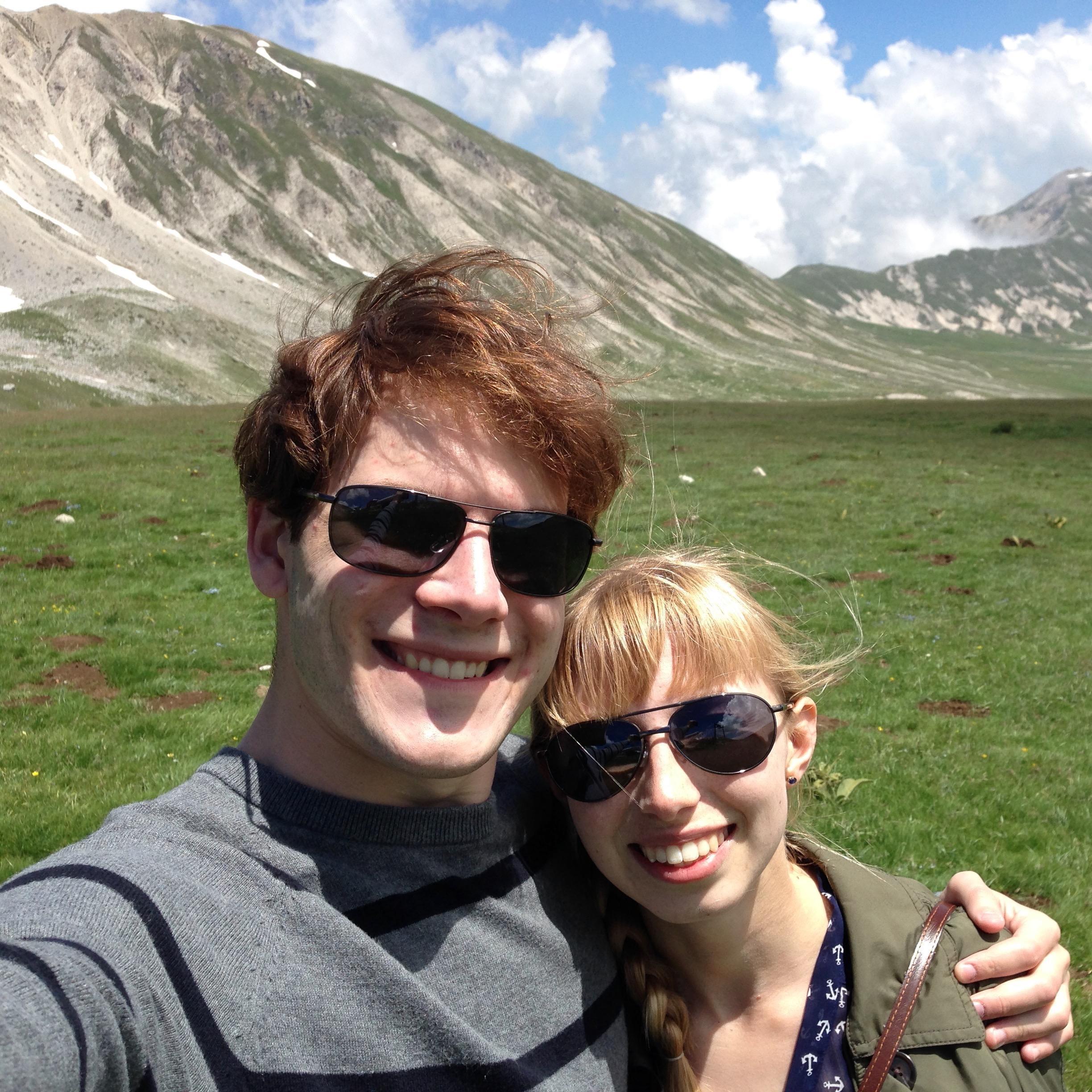 In the Apennine Mountains of central Italy, where Jeremy's PhD experiment was located