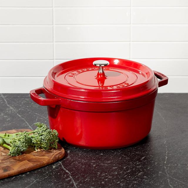 Staub ® 5.5-Qt Round Cherry Cocotte