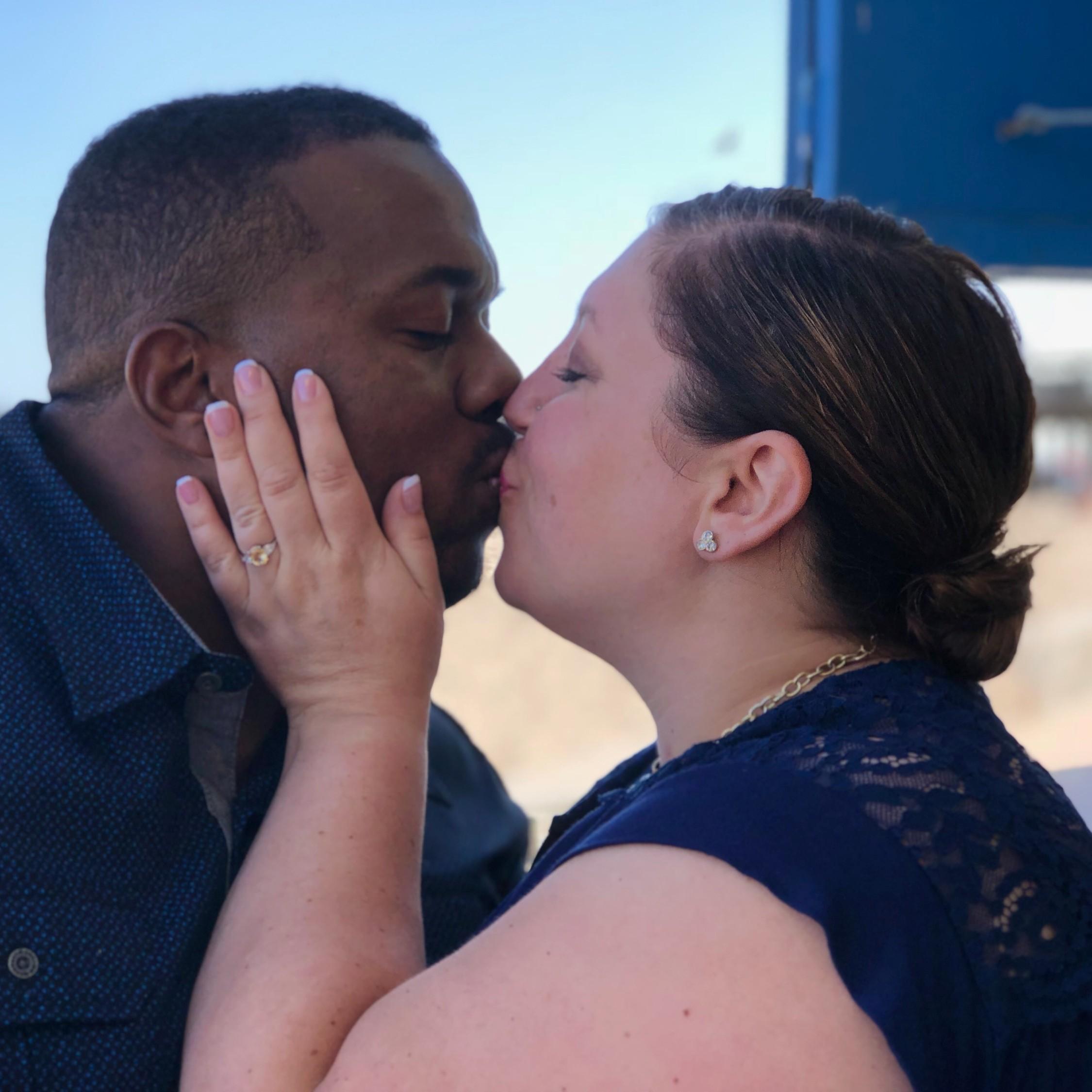 We're engaged!! Capitola, Ca April 22, 2018