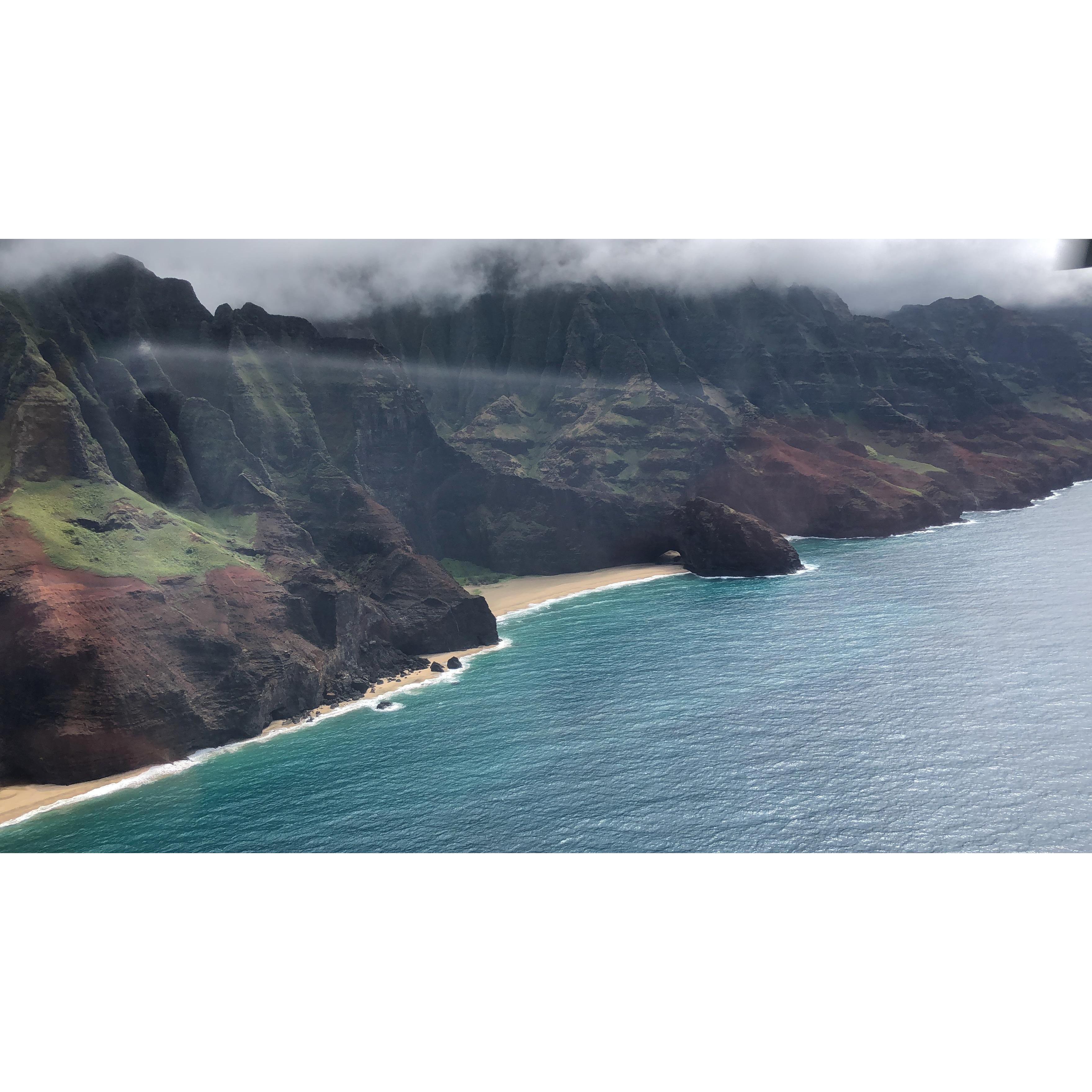 One of the images we captured while touring Kauai. Na Pali Coast, Kauai, HI