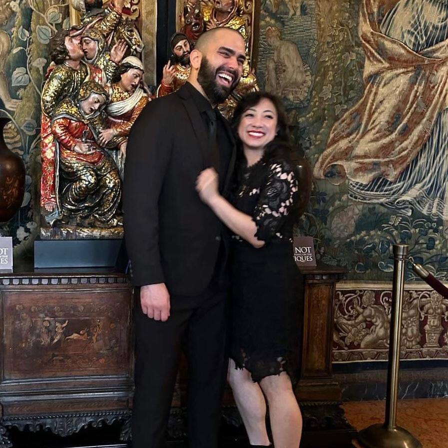 My dad took an unprompted photo of us.  He’s NEVER taken a photo of me and someone I’ve dated.  He said he’s never seen me show that much consideration for a man.
