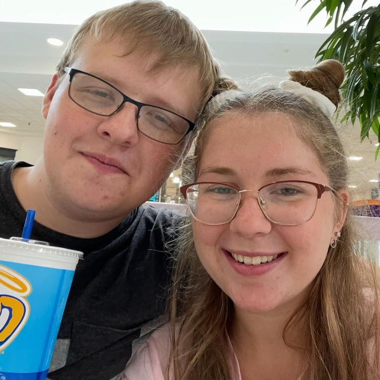 One of our many mall dates!