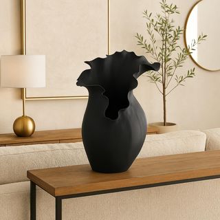 Abstract Floral Inspired Vase