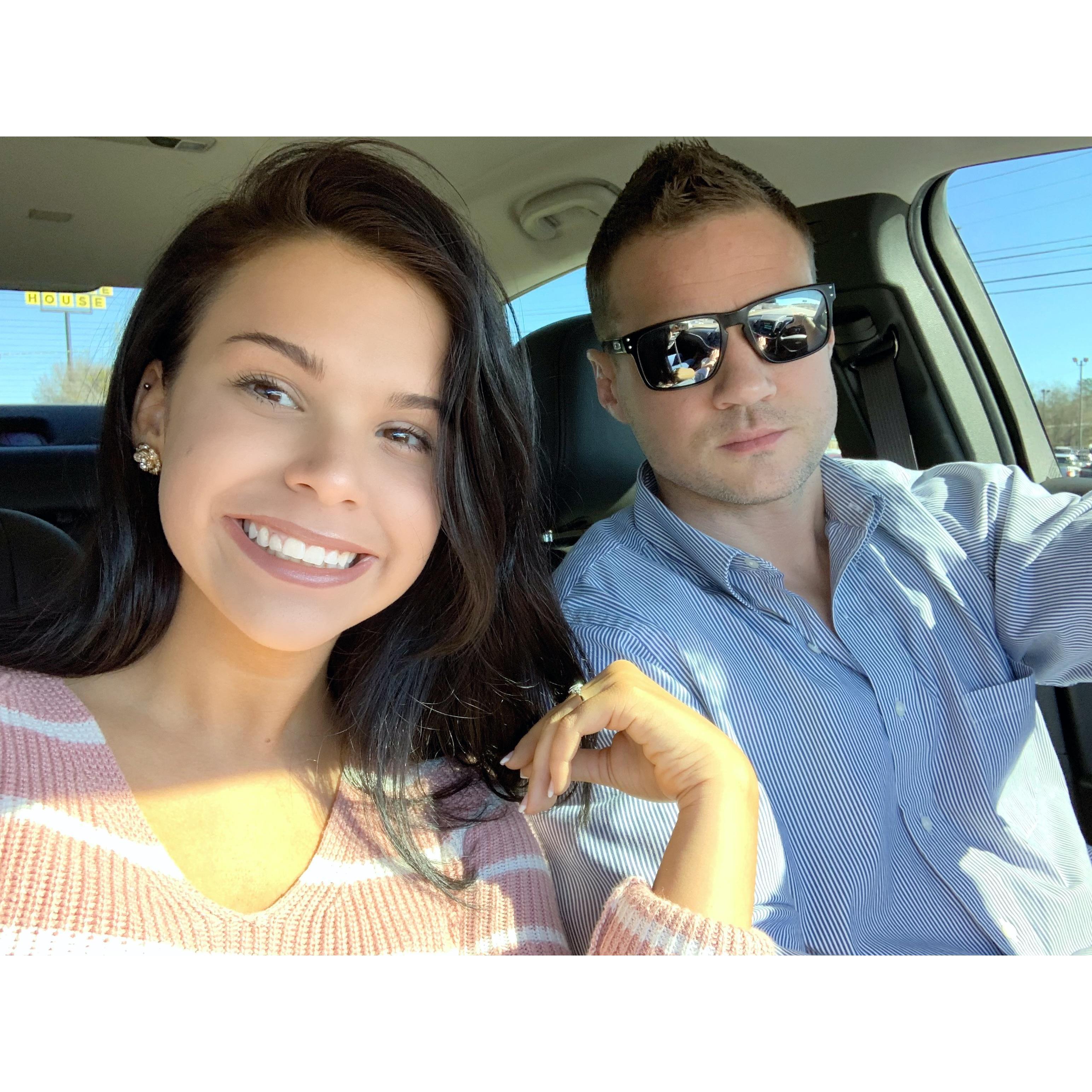 Headed to join our new Church!