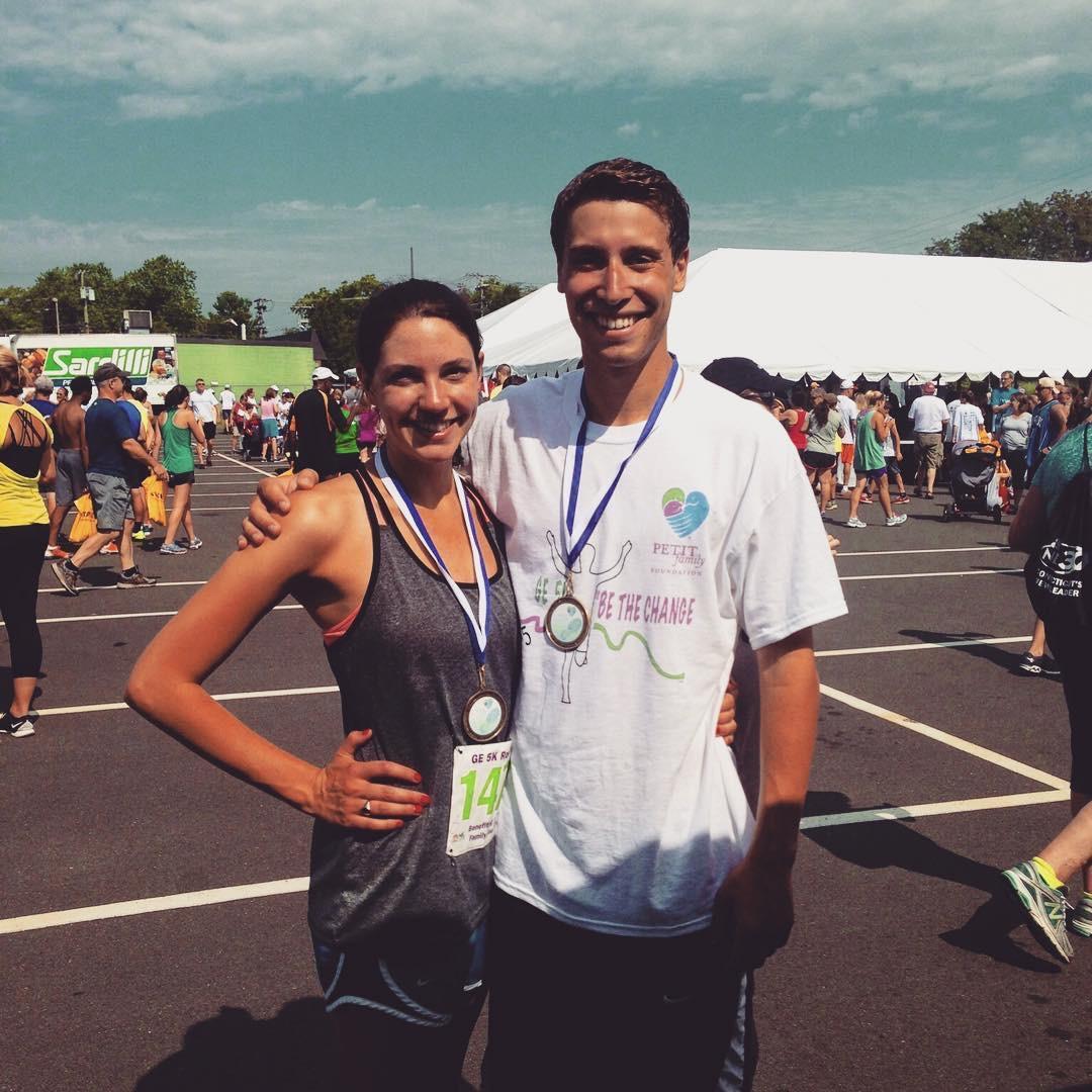 The first and only 5K we ran together
July 2015