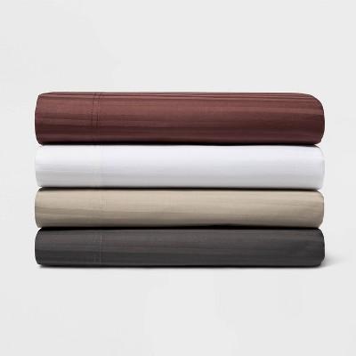 400 Thread Count Damask Solid Sheet Set - Threshold Signature™