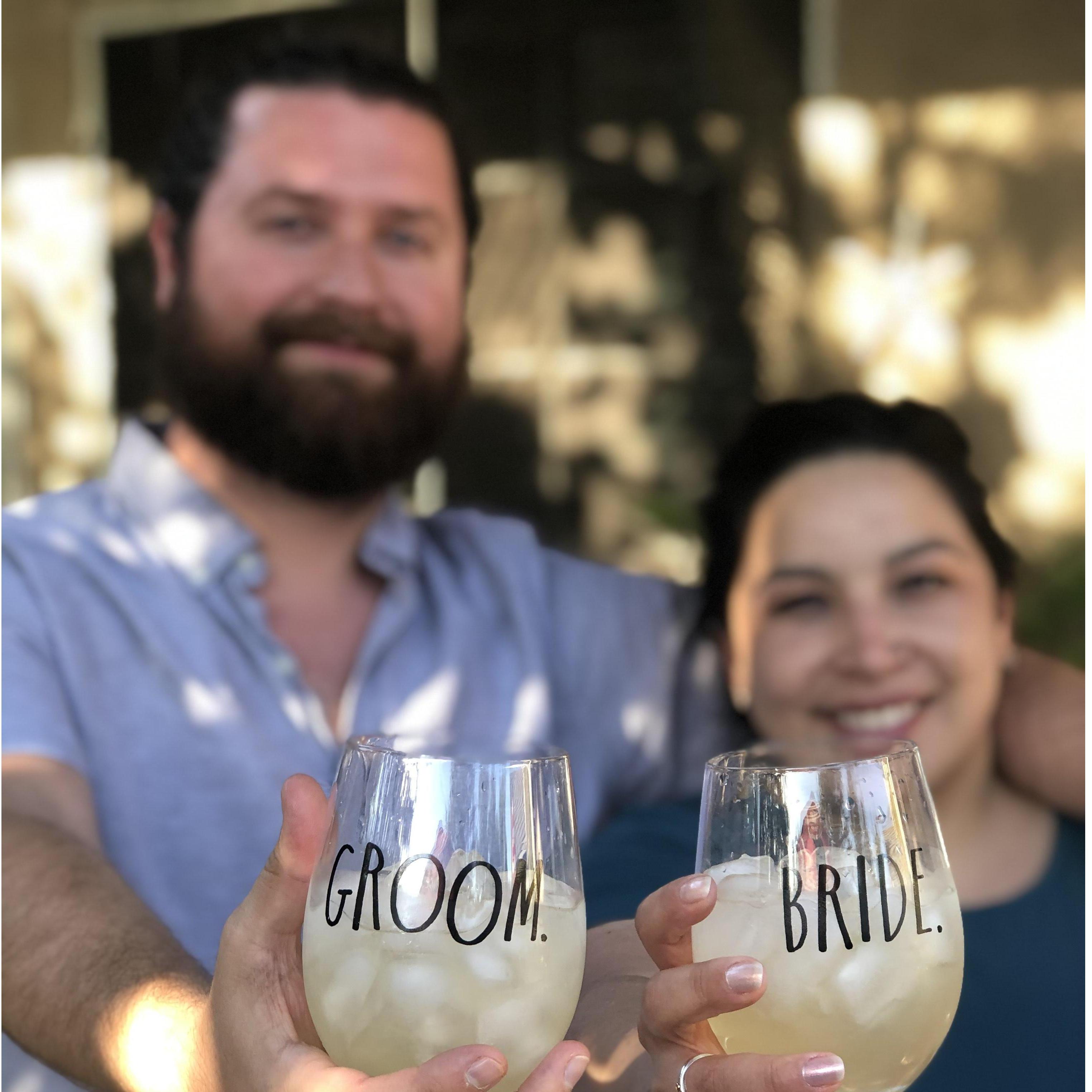 Celebrating our engagement!