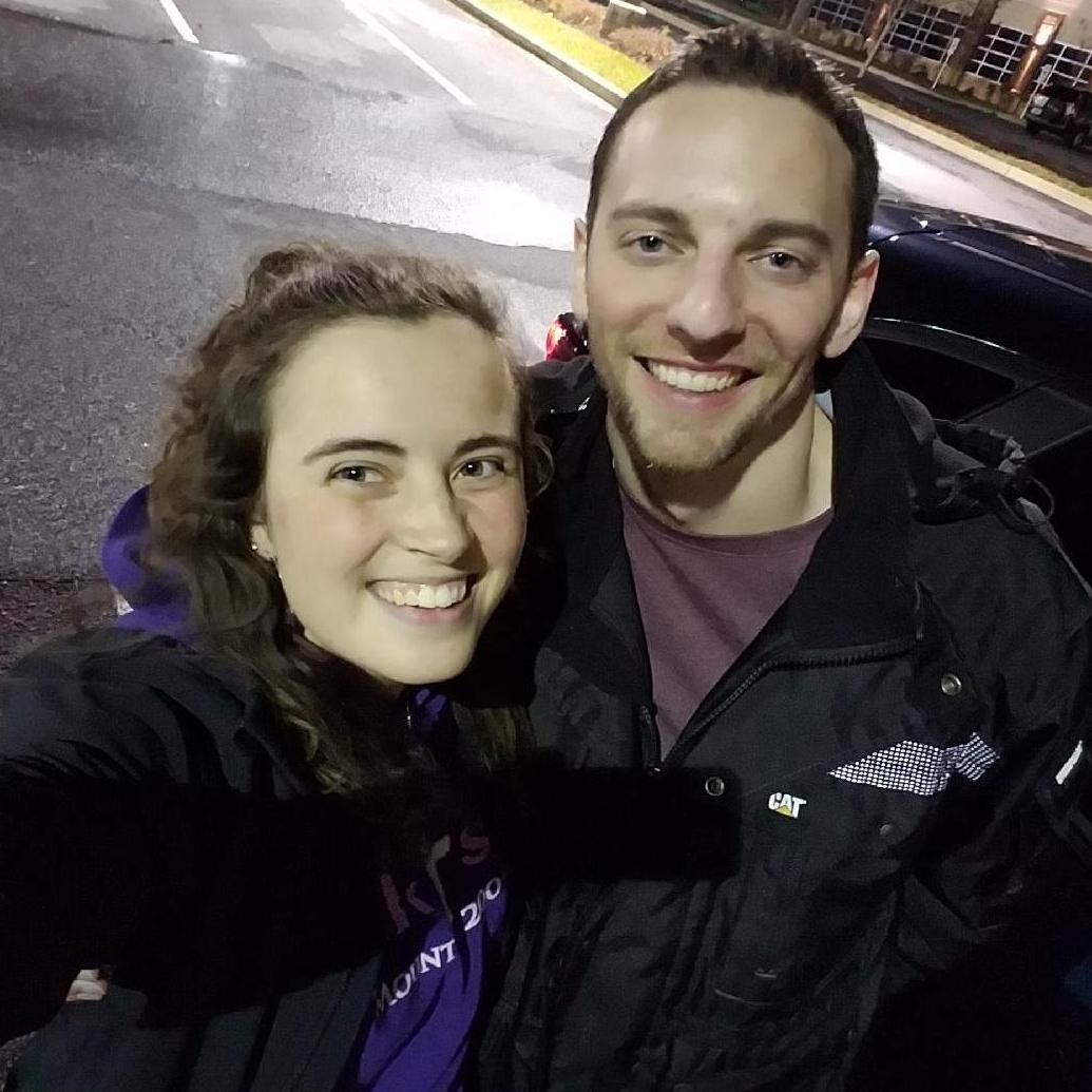 Our first photo together! :)