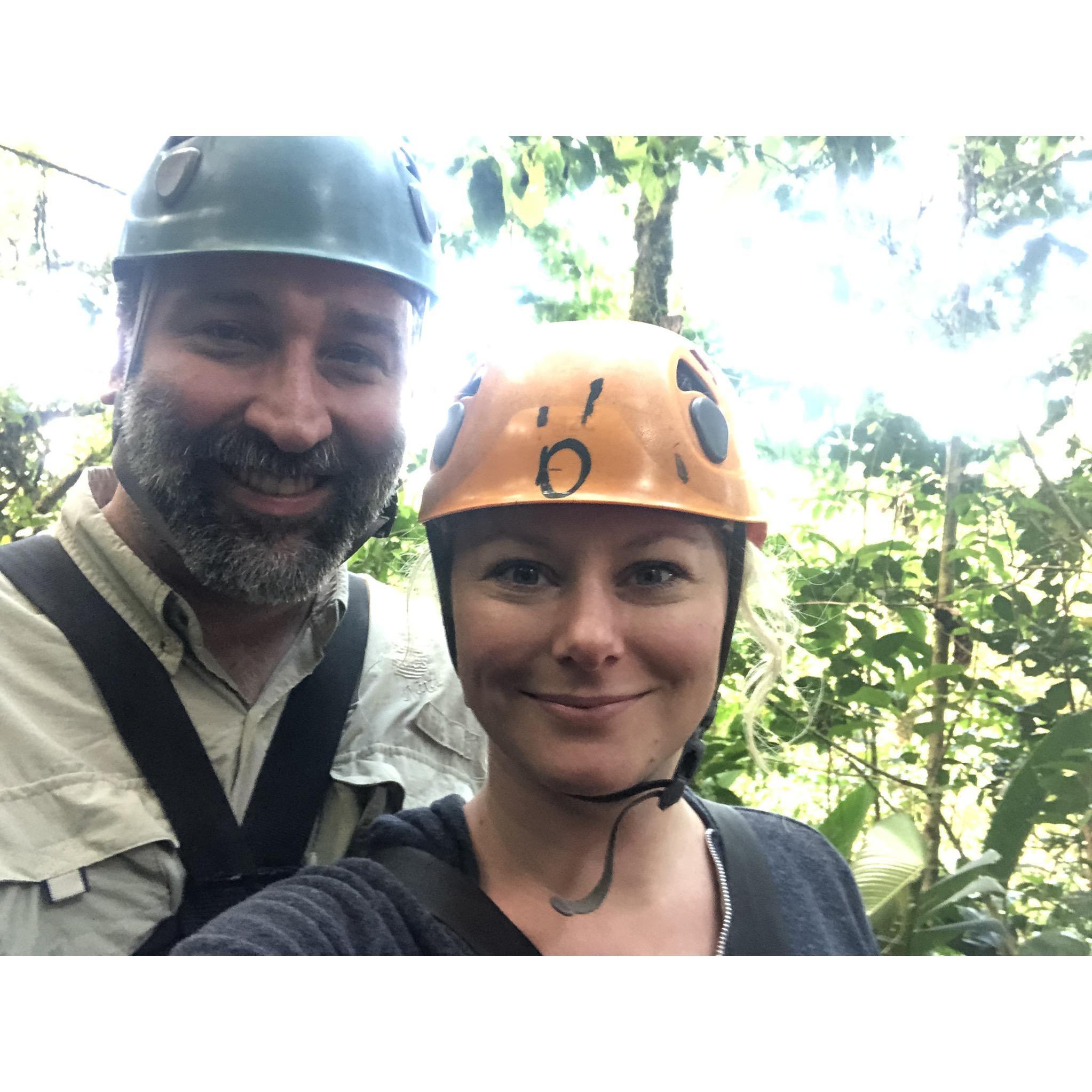 Ziplining.............