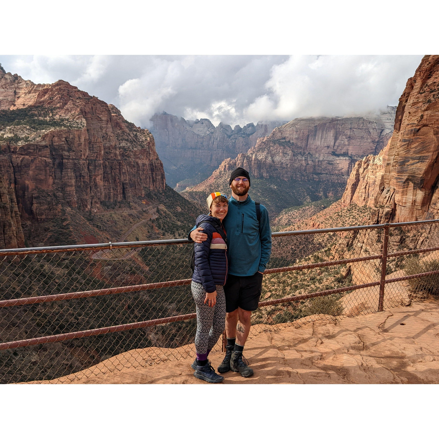 Zion on a Tuesday in December (spoiler alert- no crowds!)