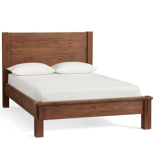 Menlo Reclaimed Teak Bed, King, Camden