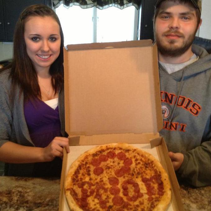 Prom 2013 - Vanessa's cheesy way of asking Jordan to prom.