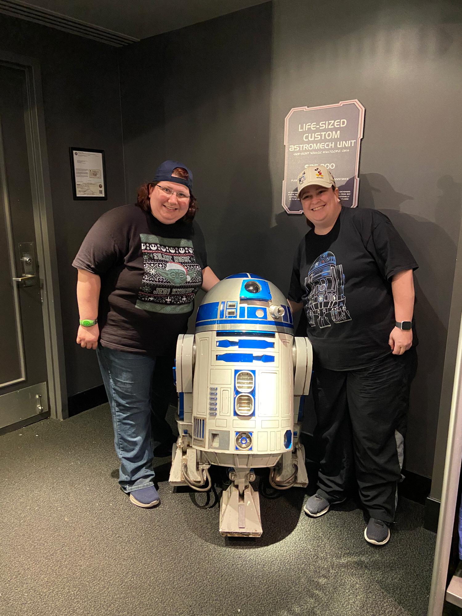 Meeting R2-D2, the coolest droid in the galaxy!