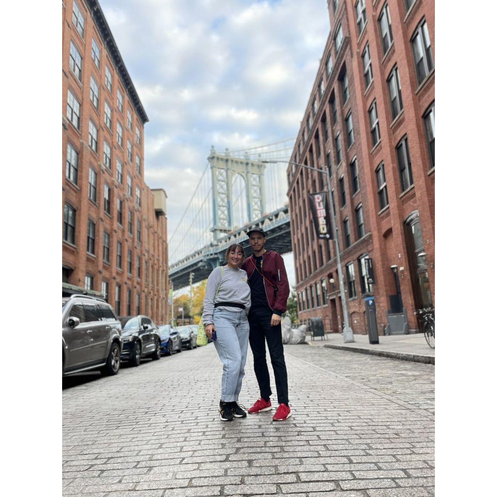 Our first trip together to Brooklyn, New York! The night before we took this shot we watched Arcade Fire perform live which was an incredibly fun time.