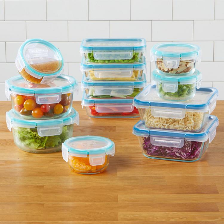 This Stackable 24-Piece Food Storage Container Set is on Sale