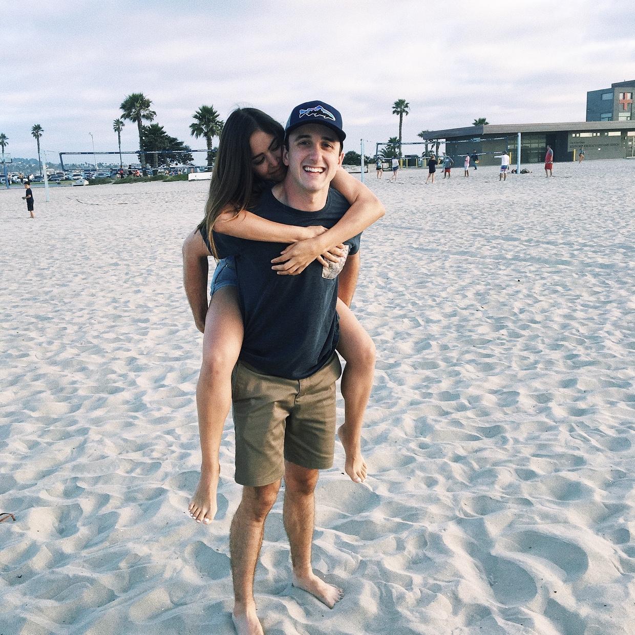 First of many trips to San Diego, 5 years later we would get engaged here!
