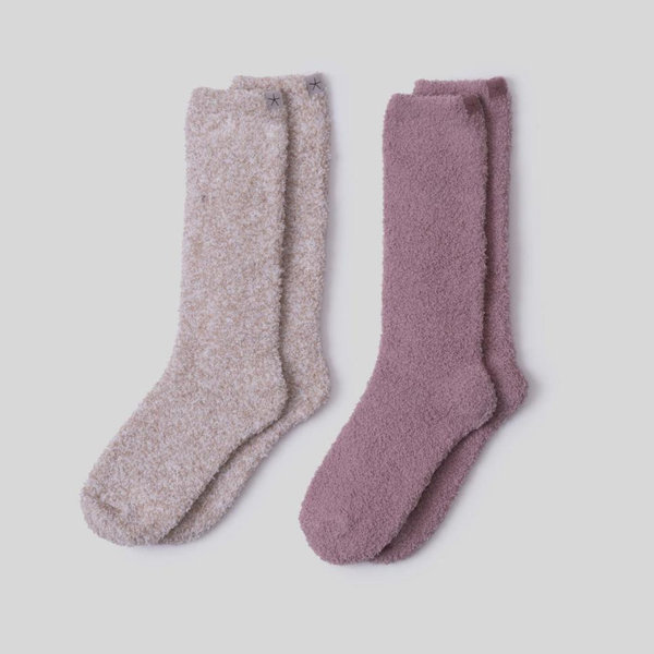 Barefoot Dreams CozyChic® 2 Pair Sock Set