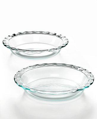 9.5" Pie Plates, Set of 2
