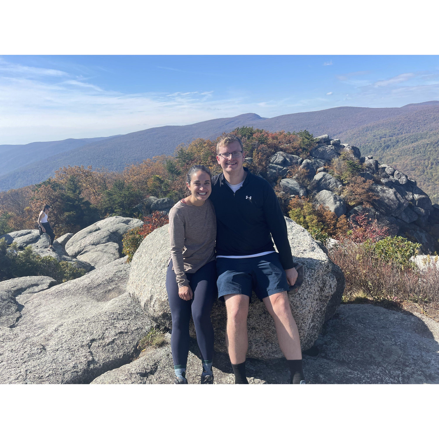 Hiking Old Rag in VA