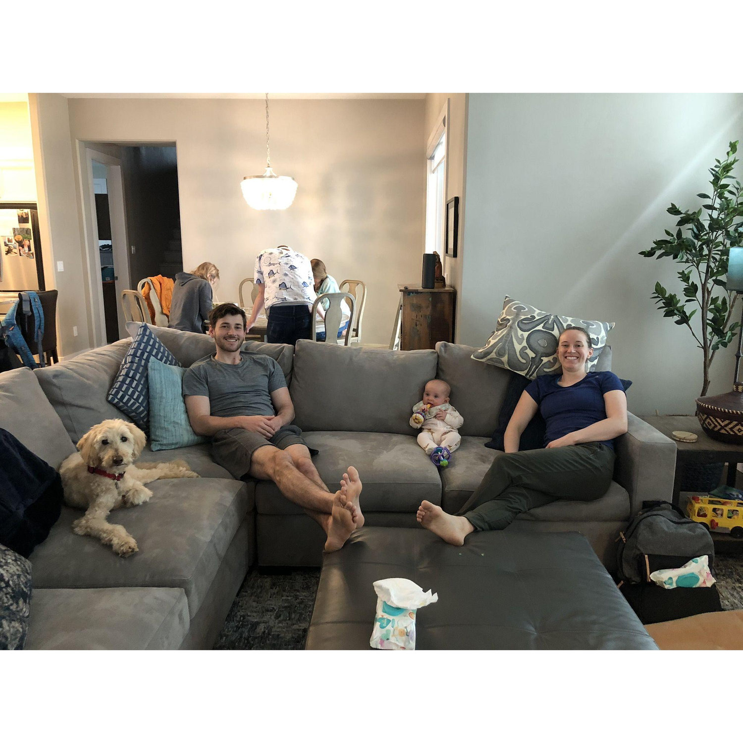 Hanging out with Finley and Fletcher in Boise - 2020