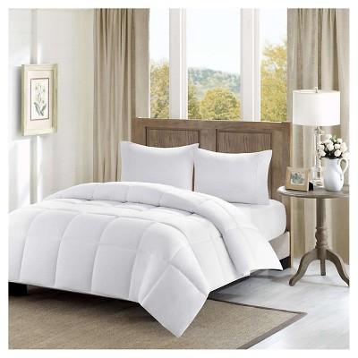 Westport Percale Luxury Down Alternative Comforter (King/Cal King)White 300 Thread Count Cotton