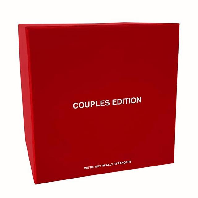Couples Edition by We’re Not Really Strangers - A Conversational Adult Card Game for Couples to Strengthen Their Relationship, 150 Questions and Wildcards for Date Night with Your Partner