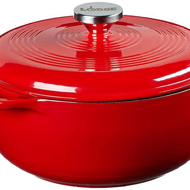 4.5 Qt Dutch Oven Solid Red