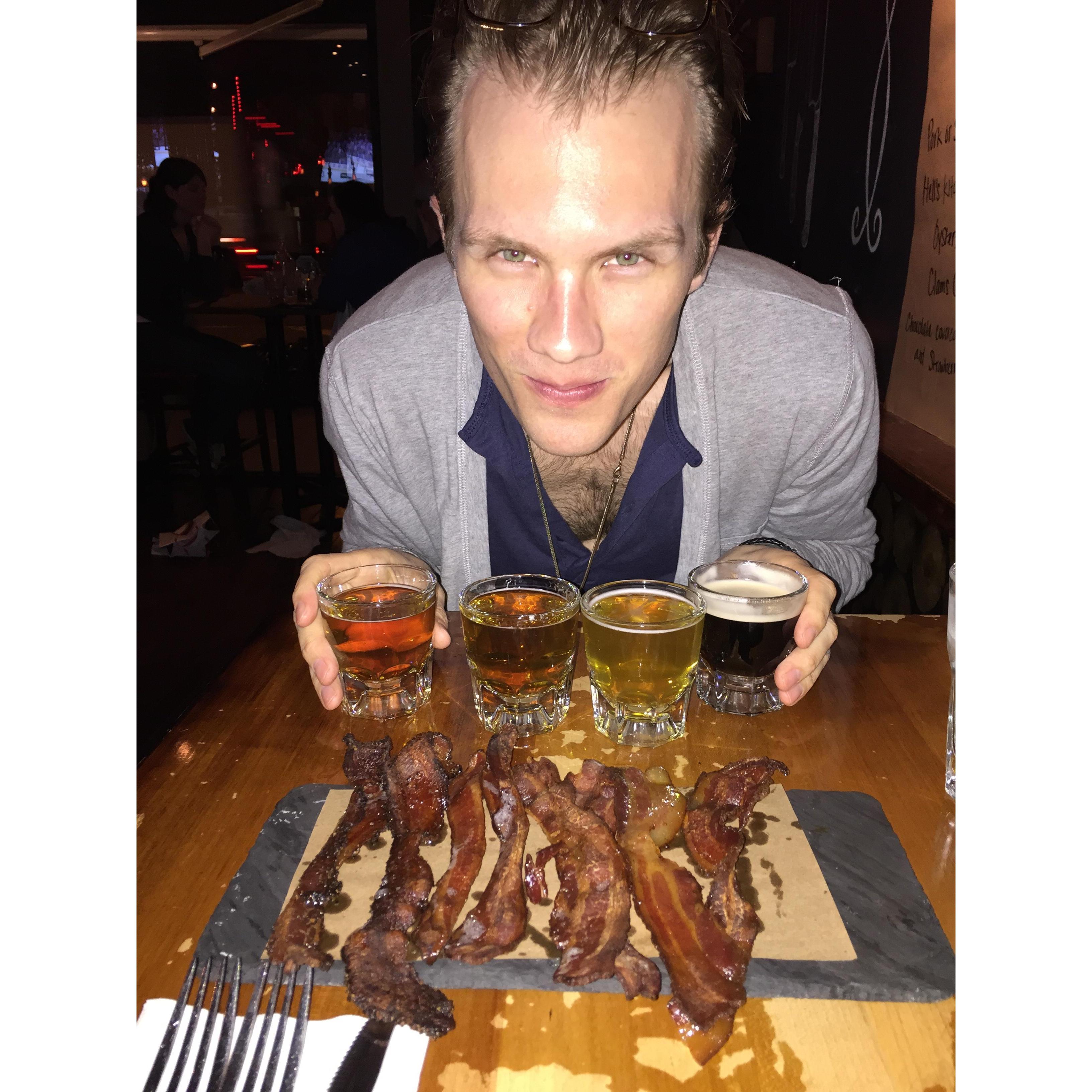 Bacon and Beer...what could be better?