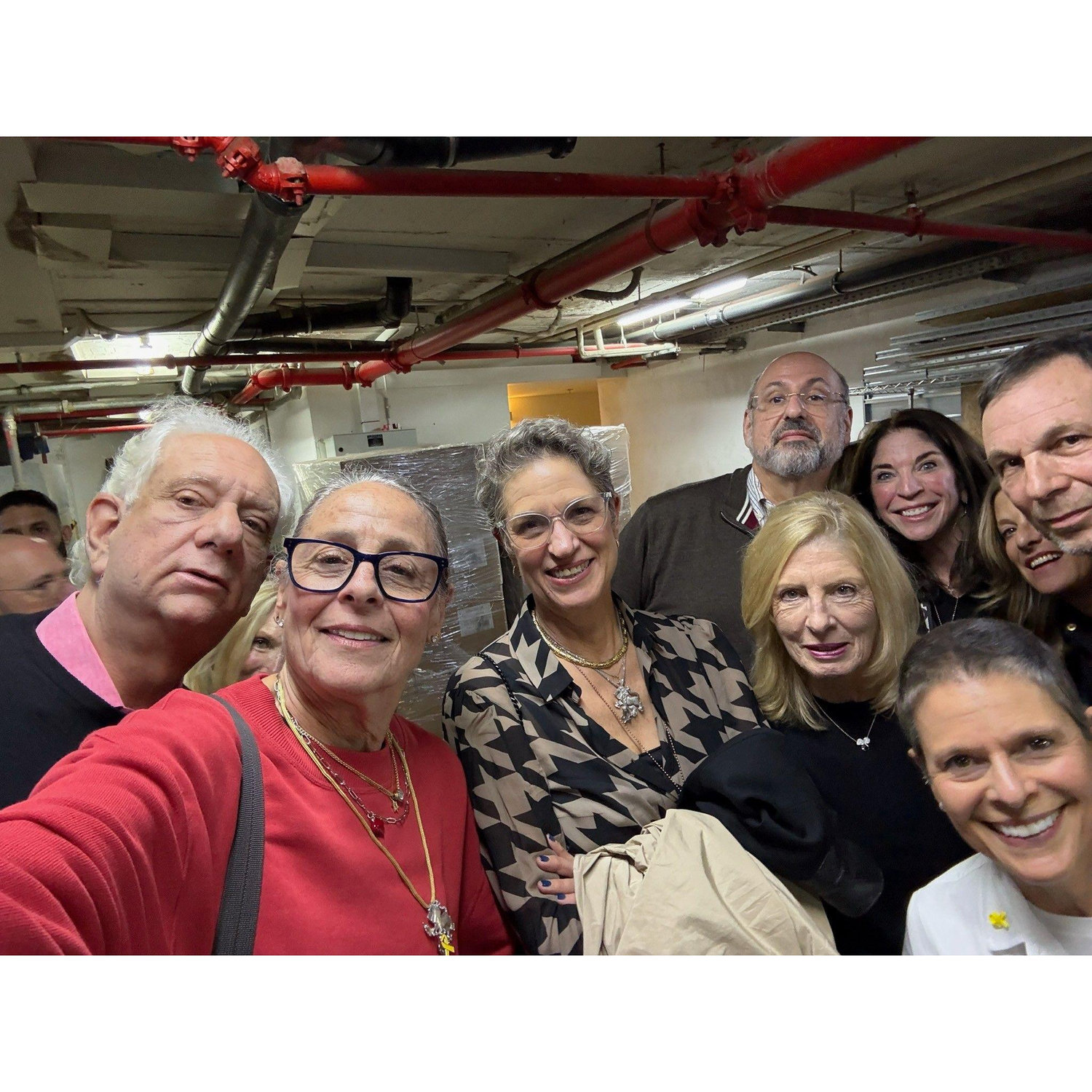Amazing friends to share bomb shelter experience in Tel Aviv