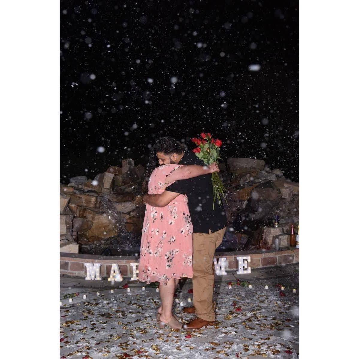 Our Proposal: Only true love can make it snow in September in NJ.