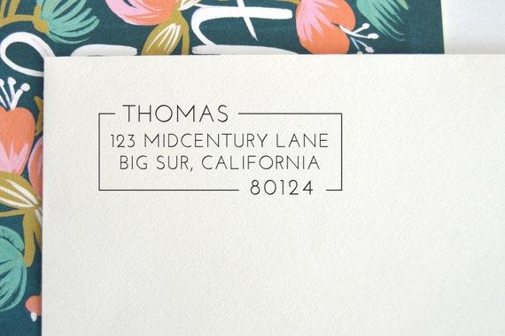 Simple Return Address Self-Inking Stamp