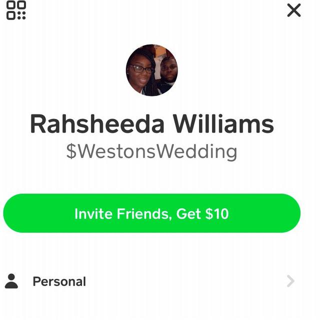 Cash App $Westonswedding