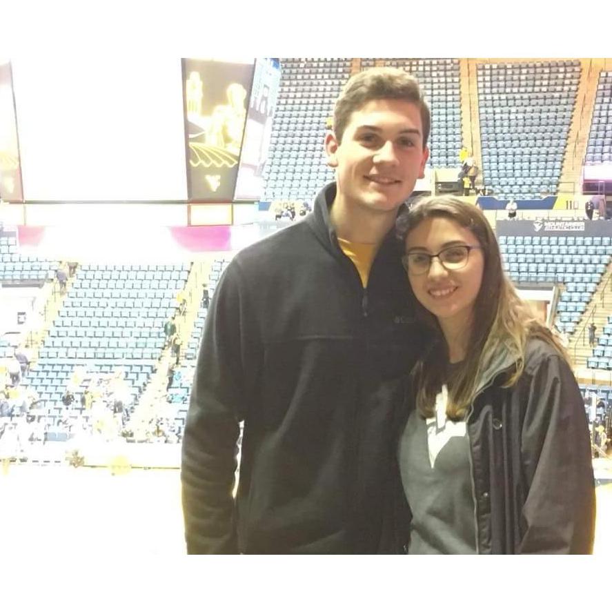 Our first WVU game together.