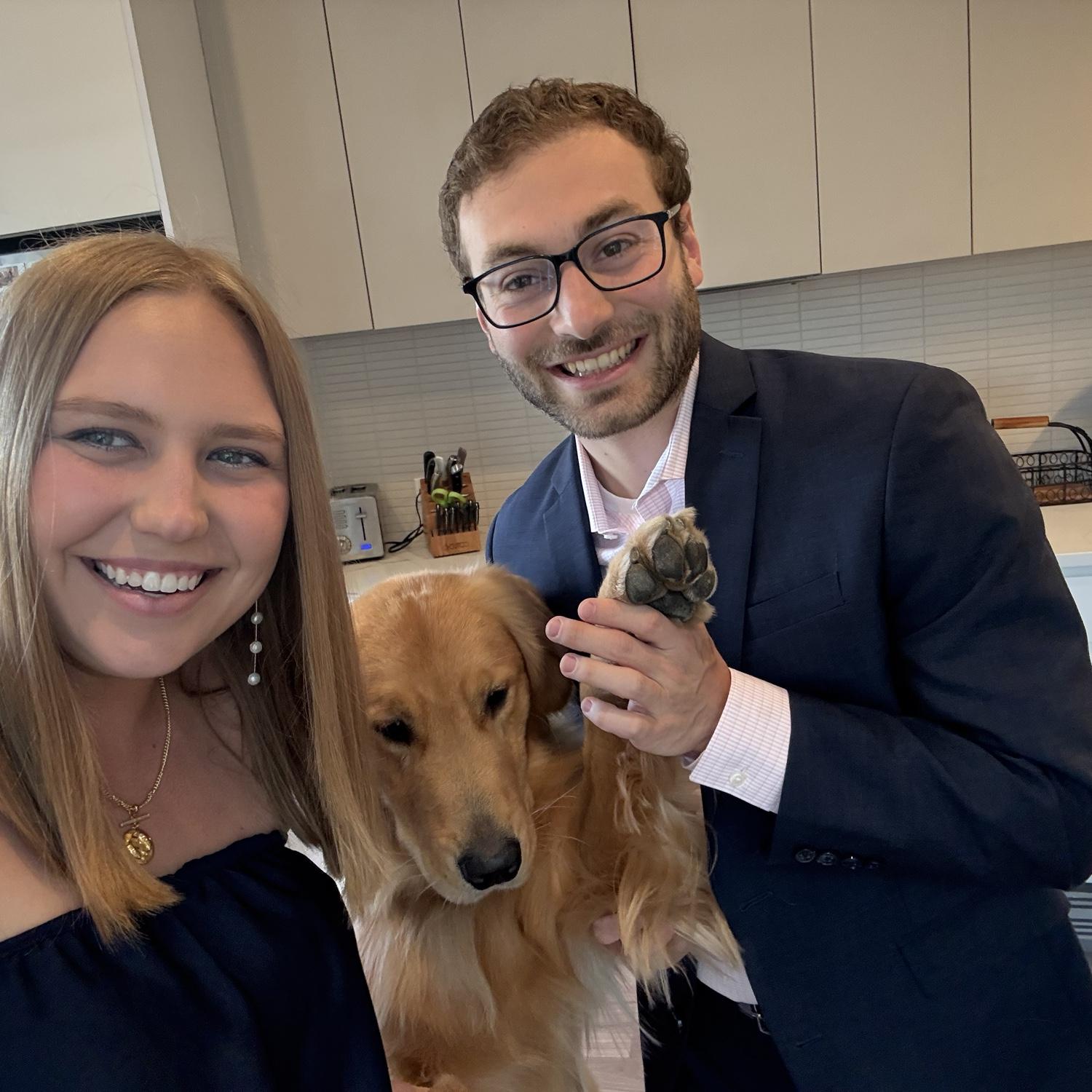 Date Night! Bo wanted to join in on the fun. - June 2025