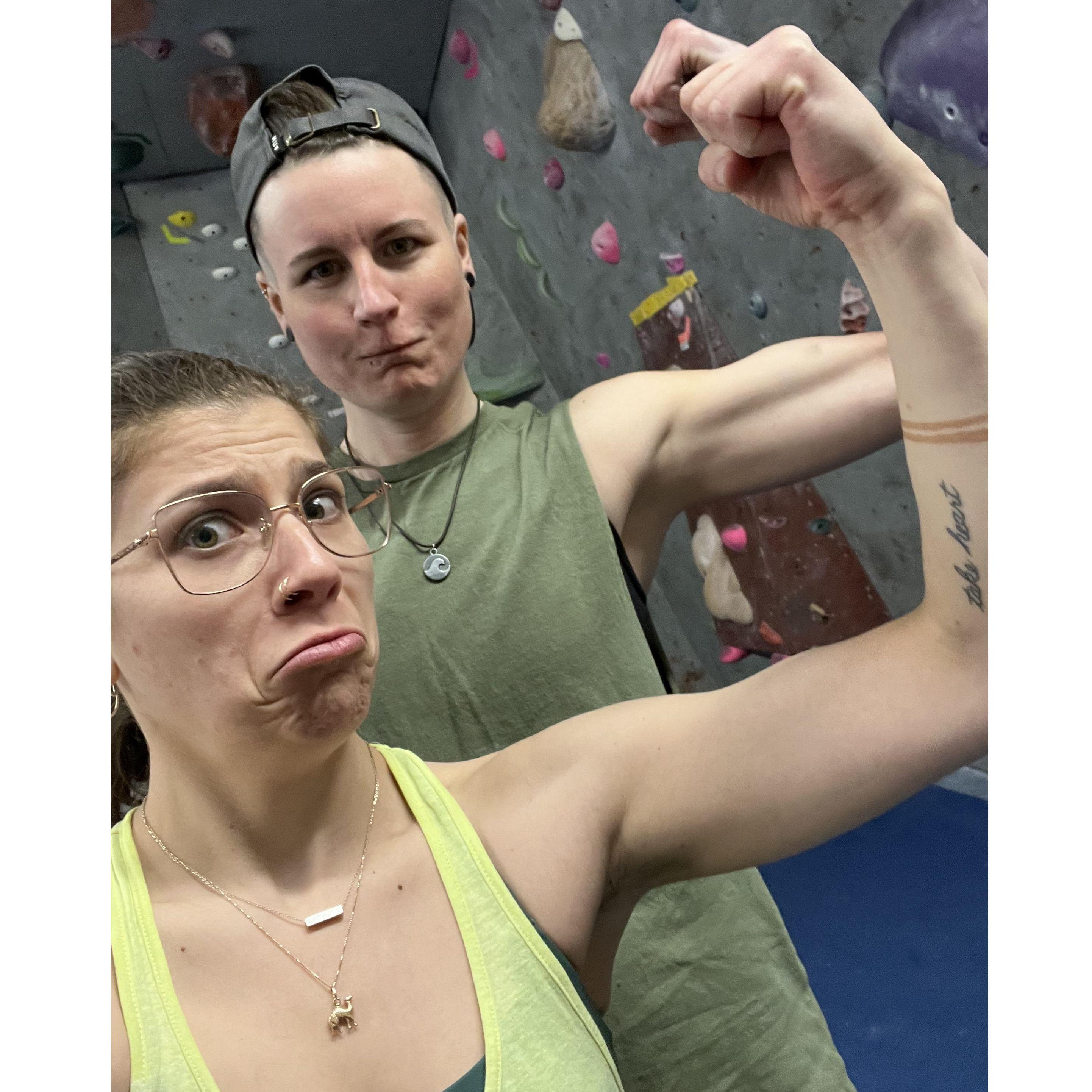 Last minute date night at Indoor Ascent Rock Gym! Dover, NH - Monday, Mar. 20th, 2023