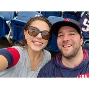 Jenna's 1st Patriots Game