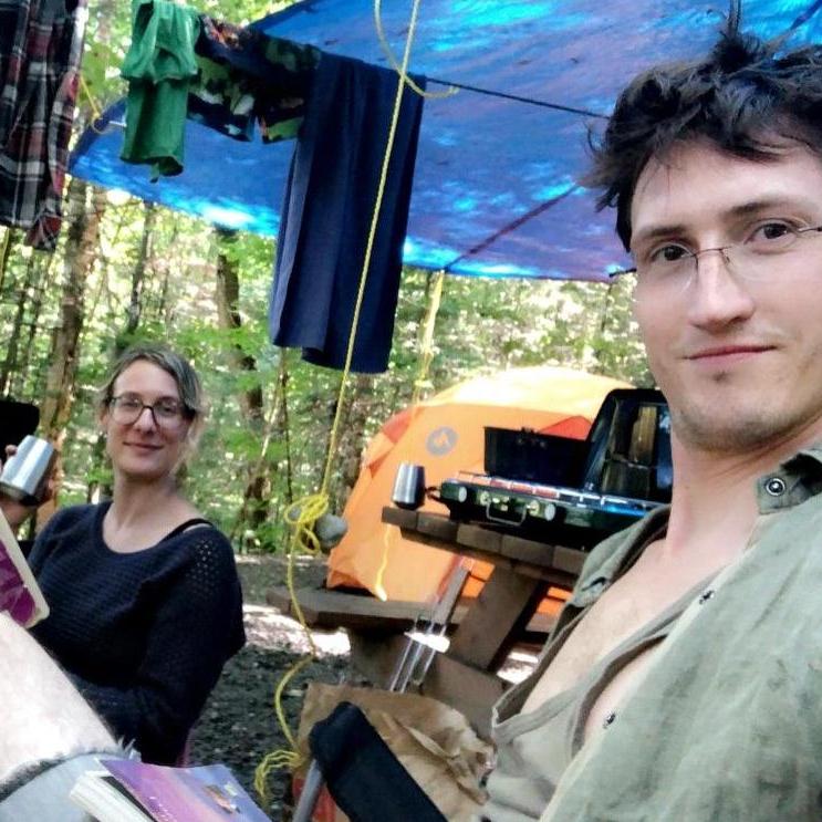 Even in the rain camping is fun :)