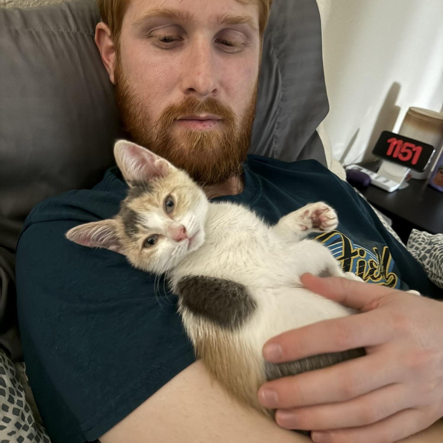 Our precious baby Nilla. Courageous and oh so loving.