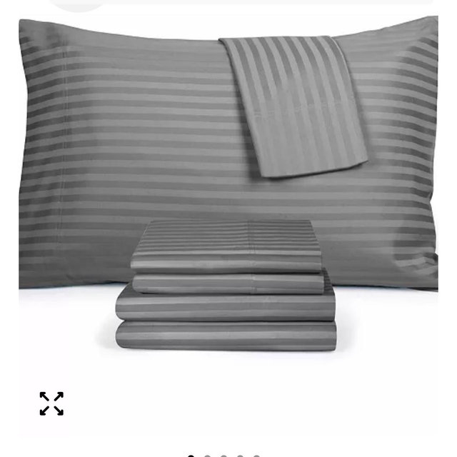 Brookline 1400 Thread Count 6 Pc. Sheet Set, Queen, Exclusively at Macy’s