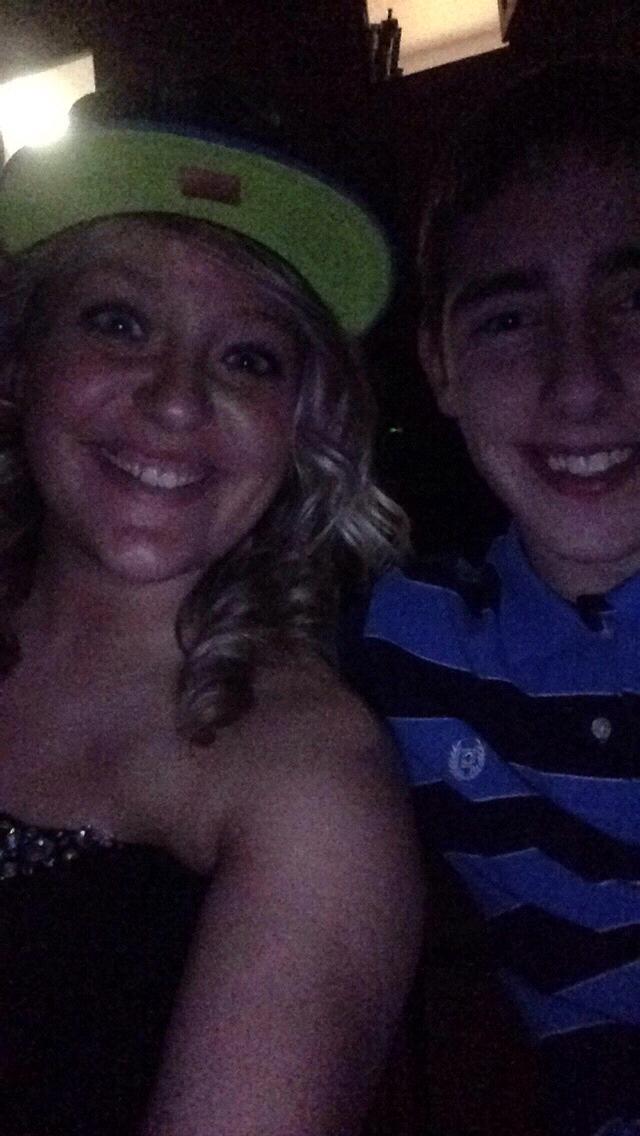 One of our first pictures together in 2015!